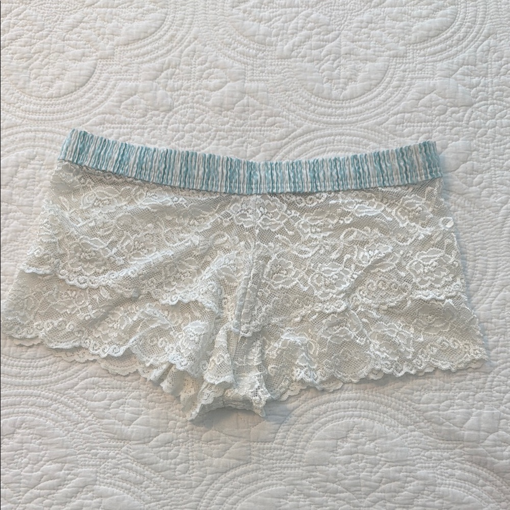 Foxers white lace “boxers”